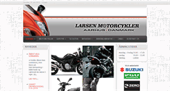 Desktop Screenshot of larsenmotorcykler.dk